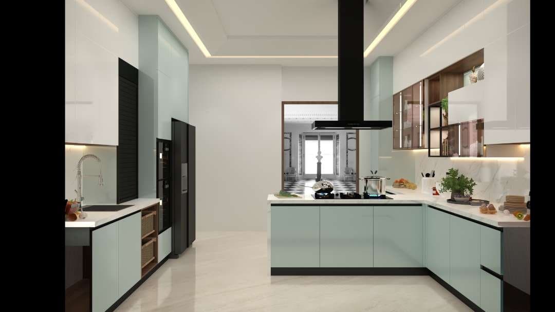 Designer Acrylic Kitchen