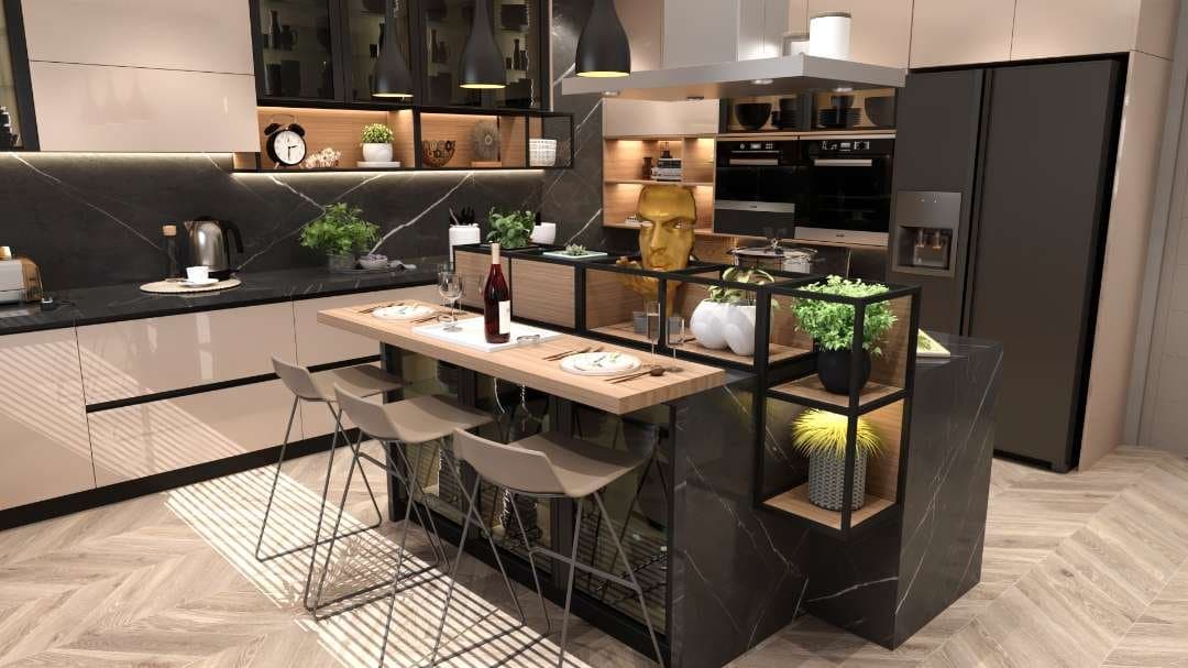 Sleek Kitchen Design