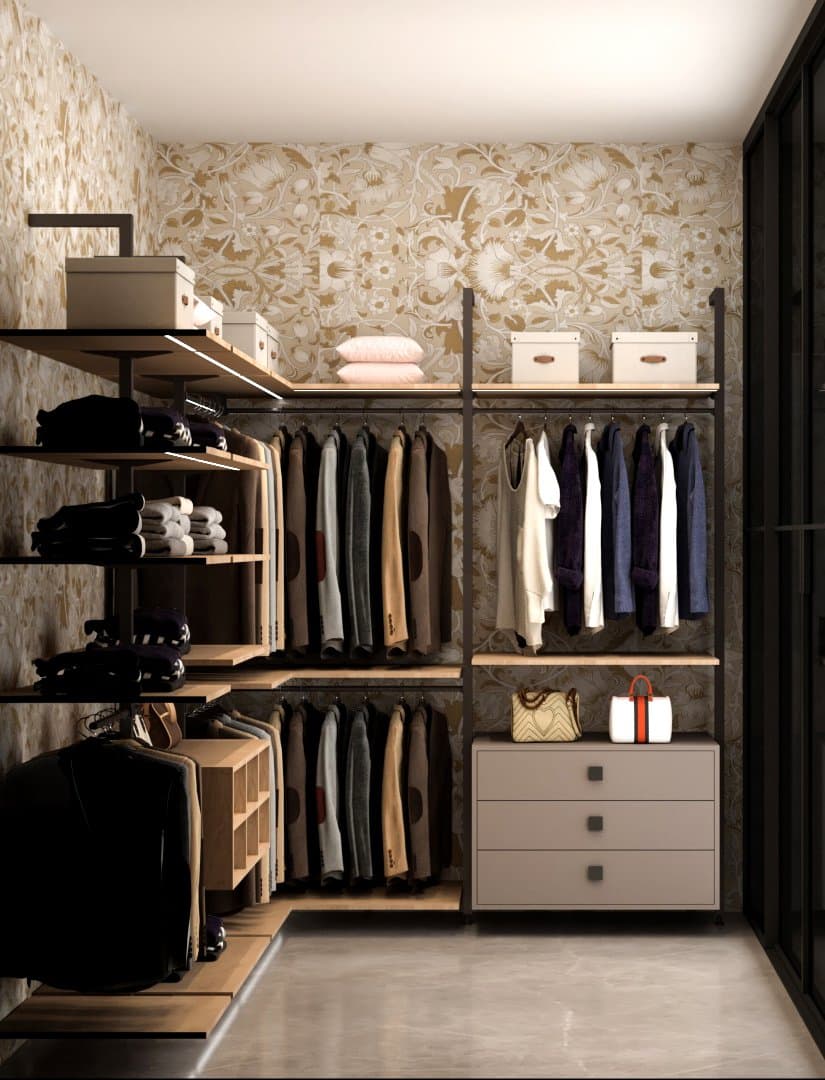 Spacious Walk-in Design